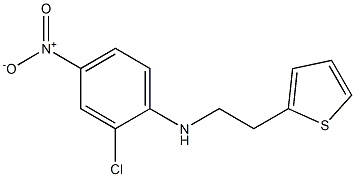 2-chloro-4-nitro-N-[2-(thiophen-2-yl)ethyl]aniline