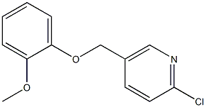 2-chloro-5-(2-methoxyphenoxymethyl)pyridine|