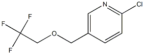 2-chloro-5-[(2,2,2-trifluoroethoxy)methyl]pyridine