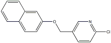 2-chloro-5-[(naphthalen-2-yloxy)methyl]pyridine