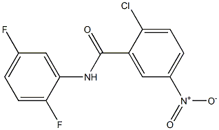 2-chloro-N-(2,5-difluorophenyl)-5-nitrobenzamide|