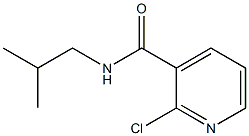 2-chloro-N-(2-methylpropyl)pyridine-3-carboxamide Structure