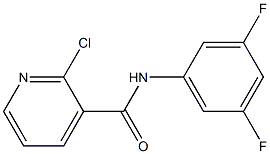 2-chloro-N-(3,5-difluorophenyl)pyridine-3-carboxamide|