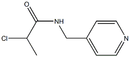 2-chloro-N-(pyridin-4-ylmethyl)propanamide