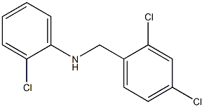 2-chloro-N-[(2,4-dichlorophenyl)methyl]aniline