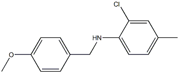 2-chloro-N-[(4-methoxyphenyl)methyl]-4-methylaniline