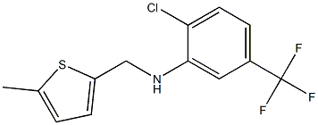 2-chloro-N-[(5-methylthiophen-2-yl)methyl]-5-(trifluoromethyl)aniline