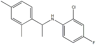 2-chloro-N-[1-(2,4-dimethylphenyl)ethyl]-4-fluoroaniline