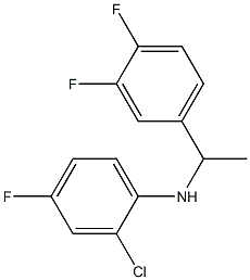 2-chloro-N-[1-(3,4-difluorophenyl)ethyl]-4-fluoroaniline