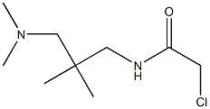 2-chloro-N-{2-[(dimethylamino)methyl]-2-methylpropyl}acetamide Structure