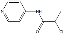 2-chloro-N-pyridin-4-ylpropanamide|