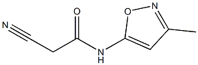2-cyano-N-(3-methylisoxazol-5-yl)acetamide|