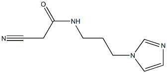 2-cyano-N-[3-(1H-imidazol-1-yl)propyl]acetamide