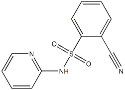 2-cyano-N-pyridin-2-ylbenzenesulfonamide