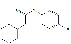  2-cyclohexyl-N-(4-hydroxyphenyl)-N-methylacetamide