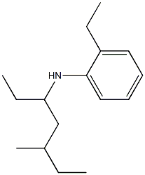 2-ethyl-N-(5-methylheptan-3-yl)aniline Structure
