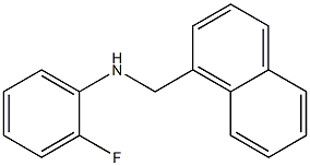 2-fluoro-N-(naphthalen-1-ylmethyl)aniline