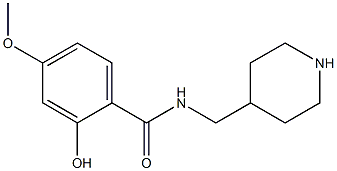 2-hydroxy-4-methoxy-N-(piperidin-4-ylmethyl)benzamide