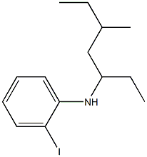 2-iodo-N-(5-methylheptan-3-yl)aniline Structure