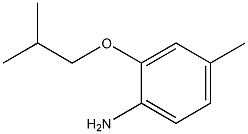 2-isobutoxy-4-methylaniline Structure