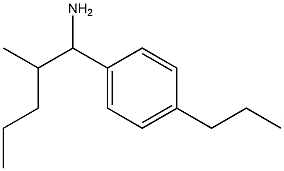 2-methyl-1-(4-propylphenyl)pentan-1-amine