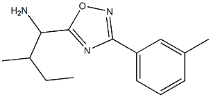 2-methyl-1-[3-(3-methylphenyl)-1,2,4-oxadiazol-5-yl]butan-1-amine