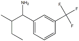  2-methyl-1-[3-(trifluoromethyl)phenyl]butan-1-amine