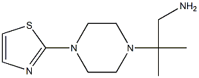 2-methyl-2-[4-(1,3-thiazol-2-yl)piperazin-1-yl]propan-1-amine