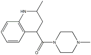  2-methyl-4-[(4-methylpiperazin-1-yl)carbonyl]-1,2,3,4-tetrahydroquinoline