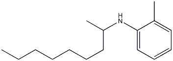 2-methyl-N-(nonan-2-yl)aniline Struktur