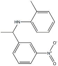 2-methyl-N-[1-(3-nitrophenyl)ethyl]aniline,,结构式