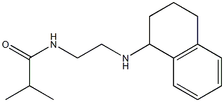 2-methyl-N-[2-(1,2,3,4-tetrahydronaphthalen-1-ylamino)ethyl]propanamide