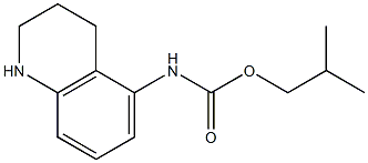  2-methylpropyl N-(1,2,3,4-tetrahydroquinolin-5-yl)carbamate