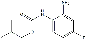 2-methylpropyl N-(2-amino-4-fluorophenyl)carbamate Structure