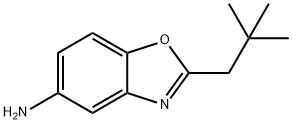 2-neopentyl-1,3-benzoxazol-5-amine Structure