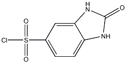 2-oxo-2,3-dihydro-1H-1,3-benzodiazole-5-sulfonyl chloride Structure
