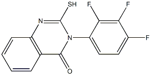 2-sulfanyl-3-(2,3,4-trifluorophenyl)-3,4-dihydroquinazolin-4-one|