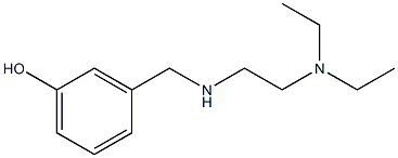  3-({[2-(diethylamino)ethyl]amino}methyl)phenol