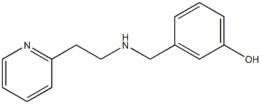  3-({[2-(pyridin-2-yl)ethyl]amino}methyl)phenol