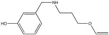 3-({[3-(ethenyloxy)propyl]amino}methyl)phenol