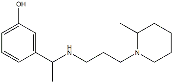 3-(1-{[3-(2-methylpiperidin-1-yl)propyl]amino}ethyl)phenol