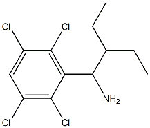 3-(1-amino-2-ethylbutyl)-1,2,4,5-tetrachlorobenzene