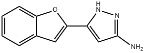 3-(1-benzofuran-2-yl)-1H-pyrazol-5-amine Structure