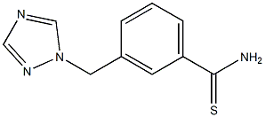 3-(1H-1,2,4-triazol-1-ylmethyl)benzenecarbothioamide