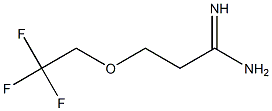 3-(2,2,2-trifluoroethoxy)propanimidamide