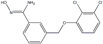 3-(2,3-dichlorophenoxymethyl)-N'-hydroxybenzene-1-carboximidamide