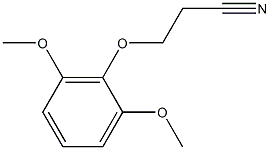 3-(2,6-dimethoxyphenoxy)propanenitrile