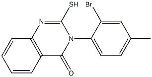 3-(2-bromo-4-methylphenyl)-2-sulfanyl-3,4-dihydroquinazolin-4-one