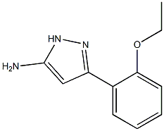 3-(2-ethoxyphenyl)-1H-pyrazol-5-amine Structure