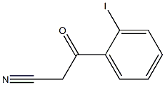 3-(2-iodophenyl)-3-oxopropanenitrile 结构式